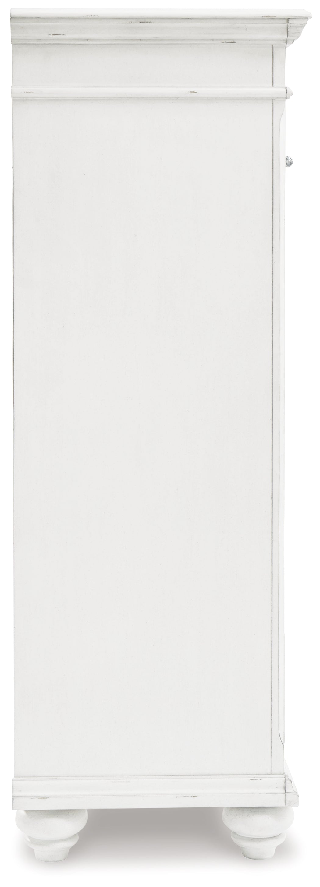 Kanwyn Whitewash King Panel Bedroom Set