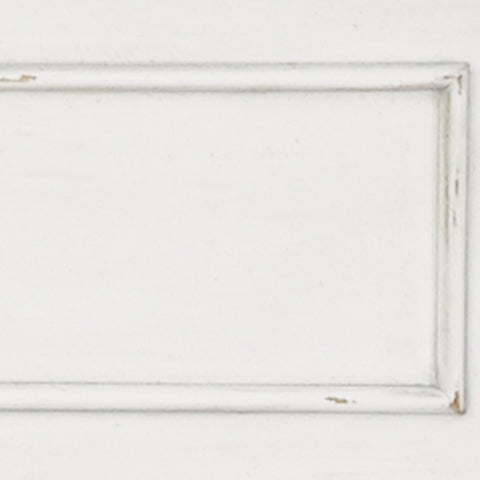 Kanwyn Whitewash Queen Panel Bed w/Dresser & Mirror