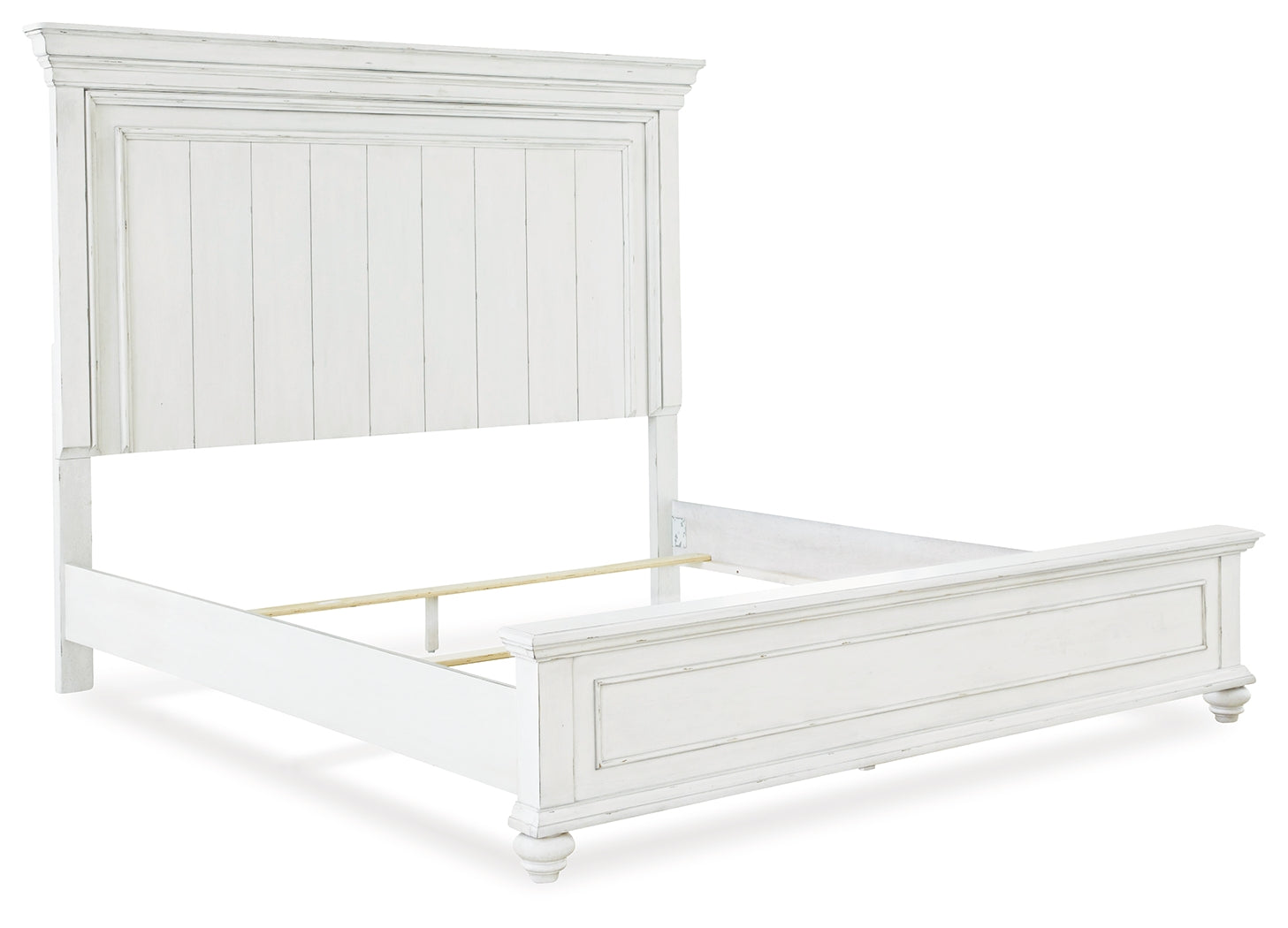 Kanwyn Whitewash Queen Panel Bedroom Set
