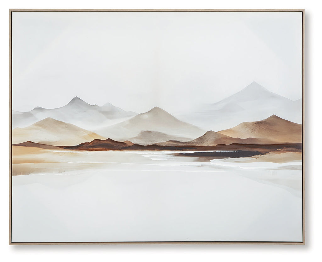 Karalen White/Gray/Brown Wall Art