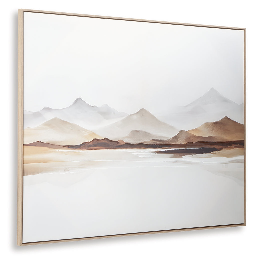 Karalen White/Gray/Brown Wall Art