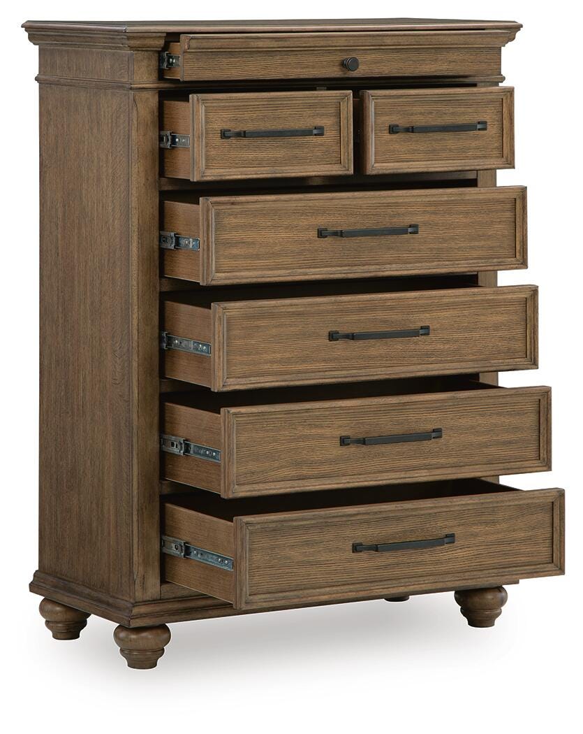 Karallin Medium Brown Chest of Drawers