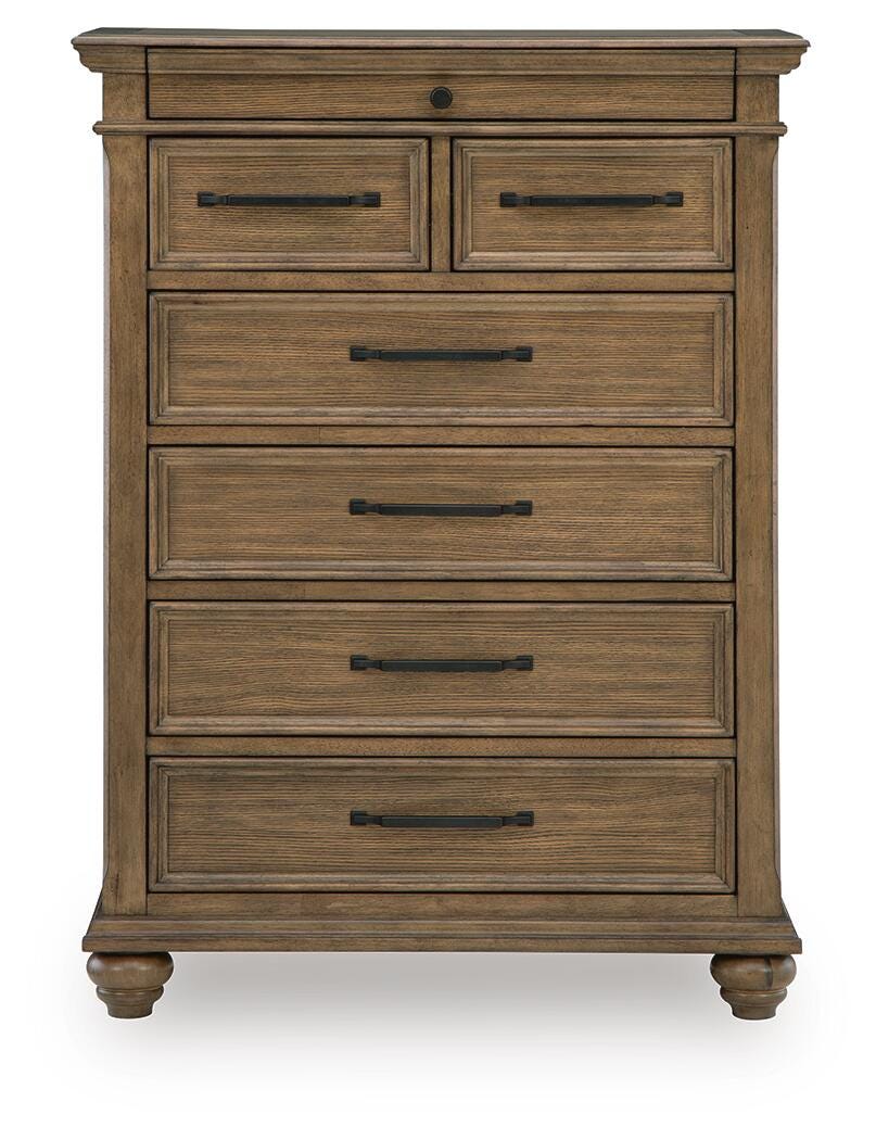 Karallin Medium Brown Chest of Drawers