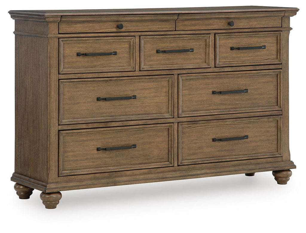 Karallin Medium Brown Dresser