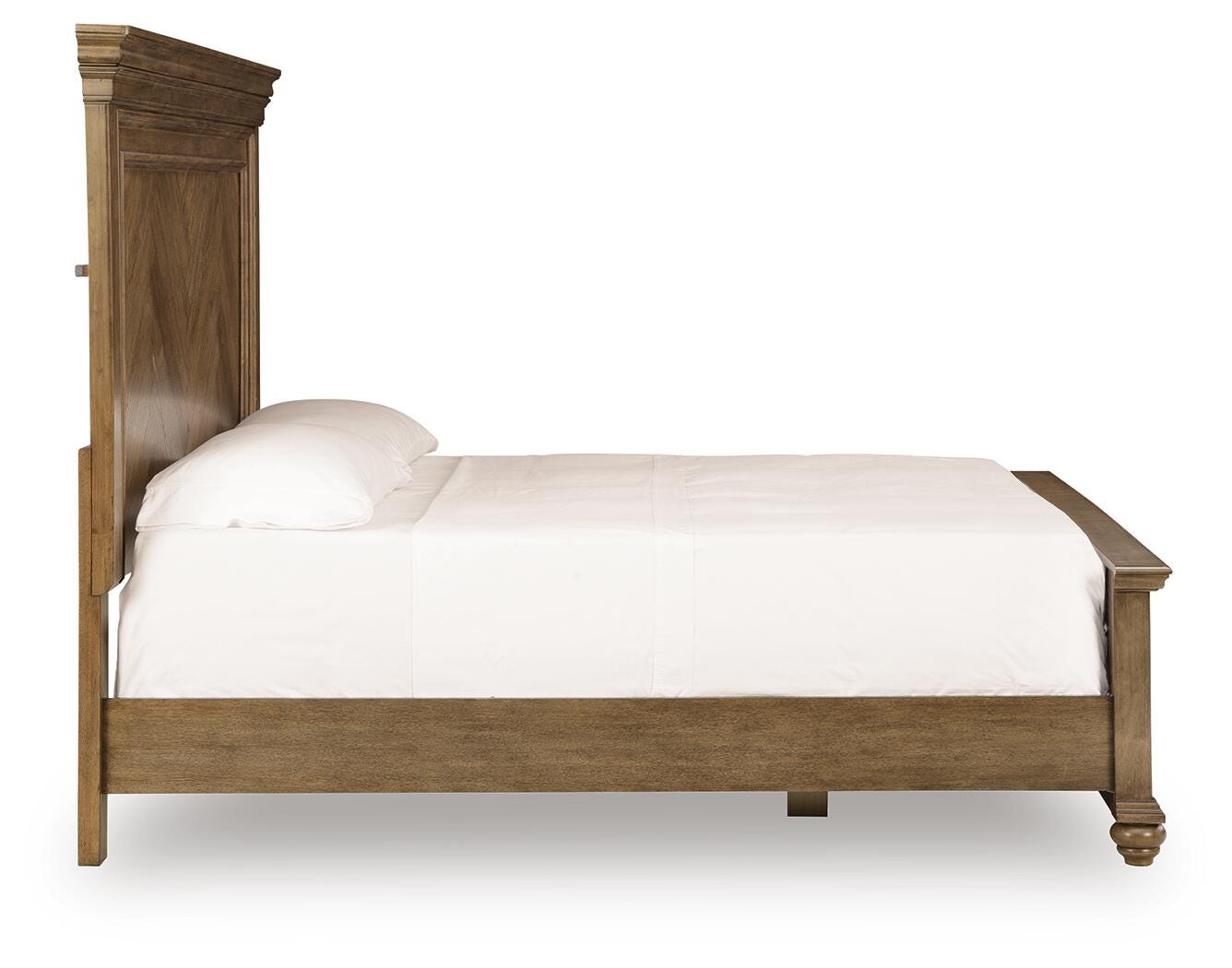 Karallin Medium Brown King Panel Bed