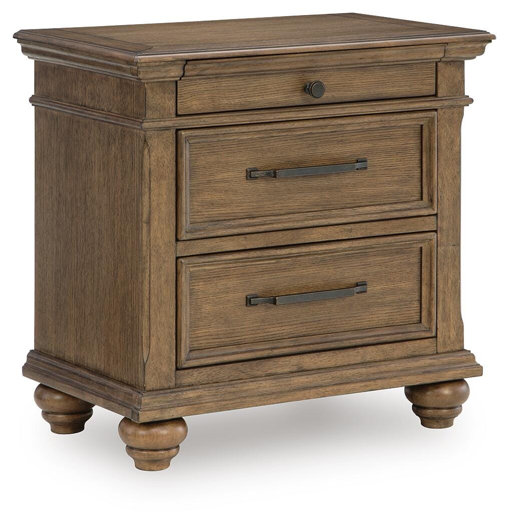 Karallin Medium Brown Nightstand