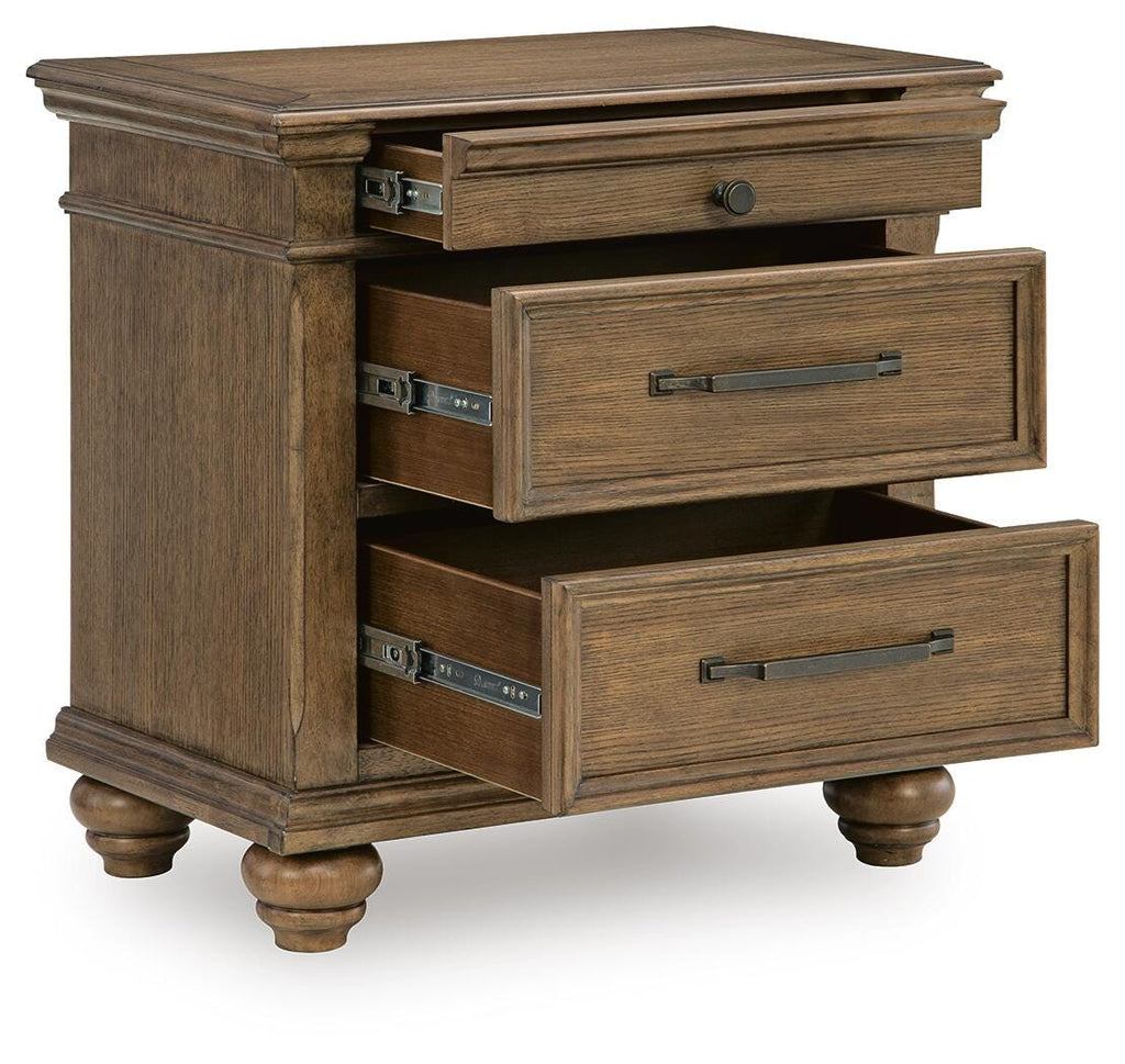 Karallin Medium Brown Nightstand