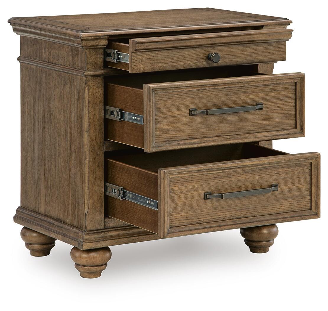 Karallin Medium Brown Nightstand