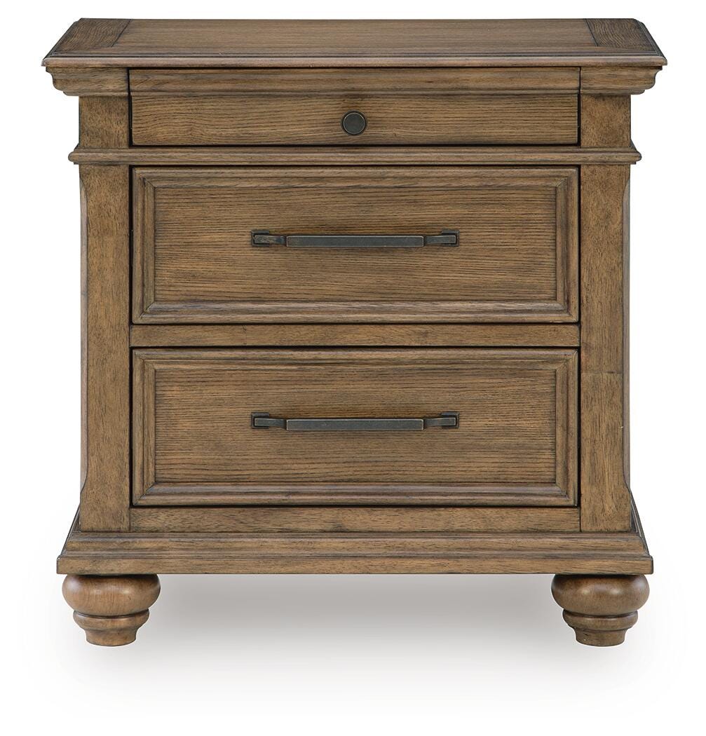 Karallin Medium Brown Nightstand
