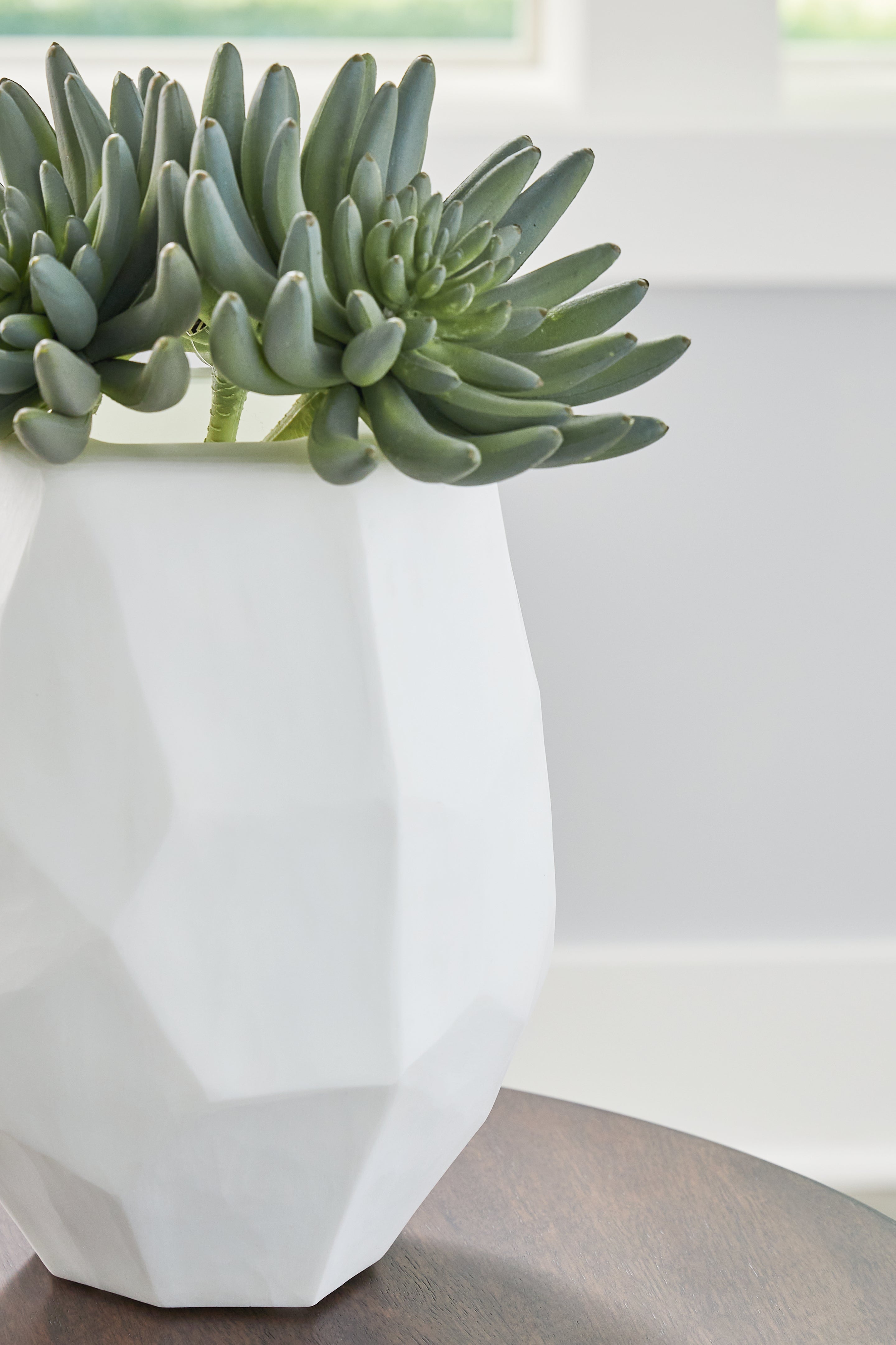 Karenton White Vase 9"