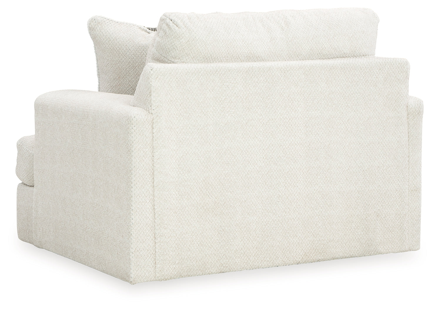 Karinne Linen Loveseat & Oversized Chair & Accent Ottoman