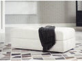 Karinne Linen Oversized Accent Ottoman
