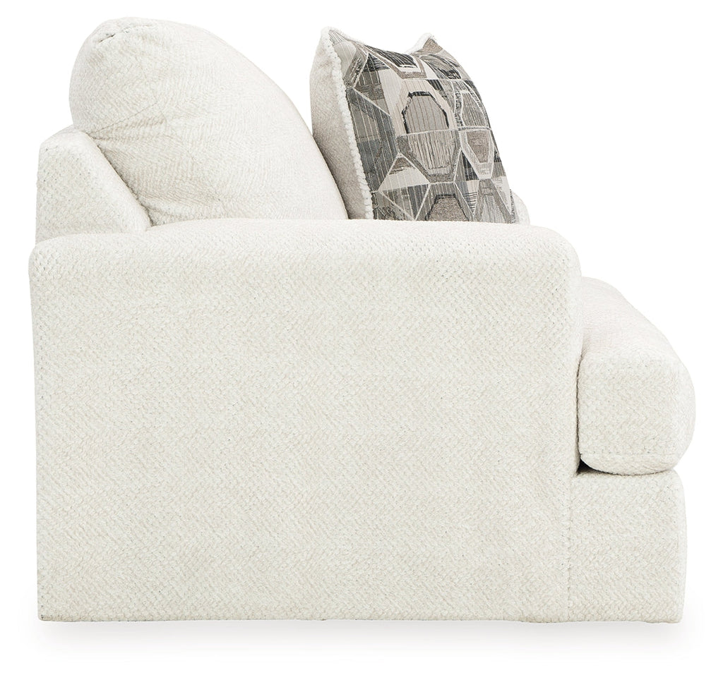 Karinne Linen Sofa, 2 Chairs and Ottoman