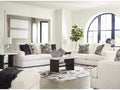 Karinne Linen Sofa, Loveseat, Chair and Ottoman