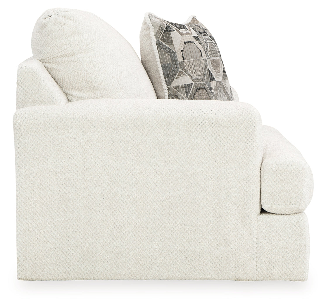 Karinne Linen Sofa, Loveseat, Chair and Ottoman