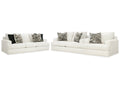 Karinne Linen Sofa, Loveseat and Oversized Chair