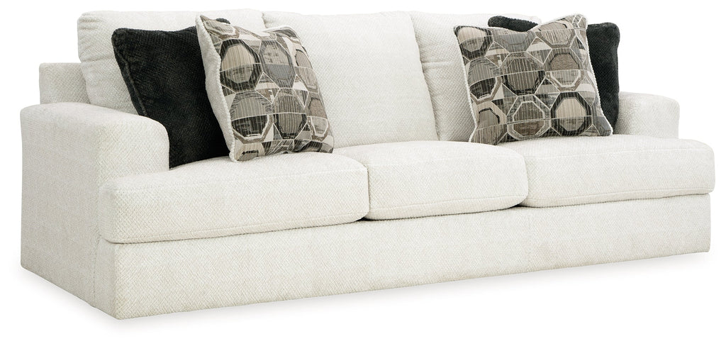 Karinne Linen Sofa, Loveseat and Oversized Chair