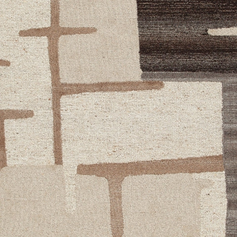 Kencher Beige/Brown Large Rug