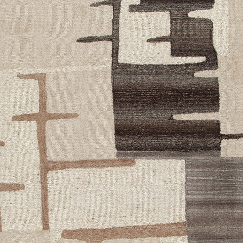 Kencher Beige/Brown Medium Rug