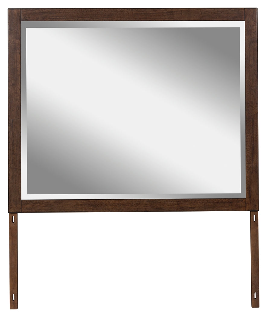Kendamor Dark Brown Bedroom Mirror