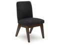 Kendamor Dark Brown Dining Chair (Set of 2)