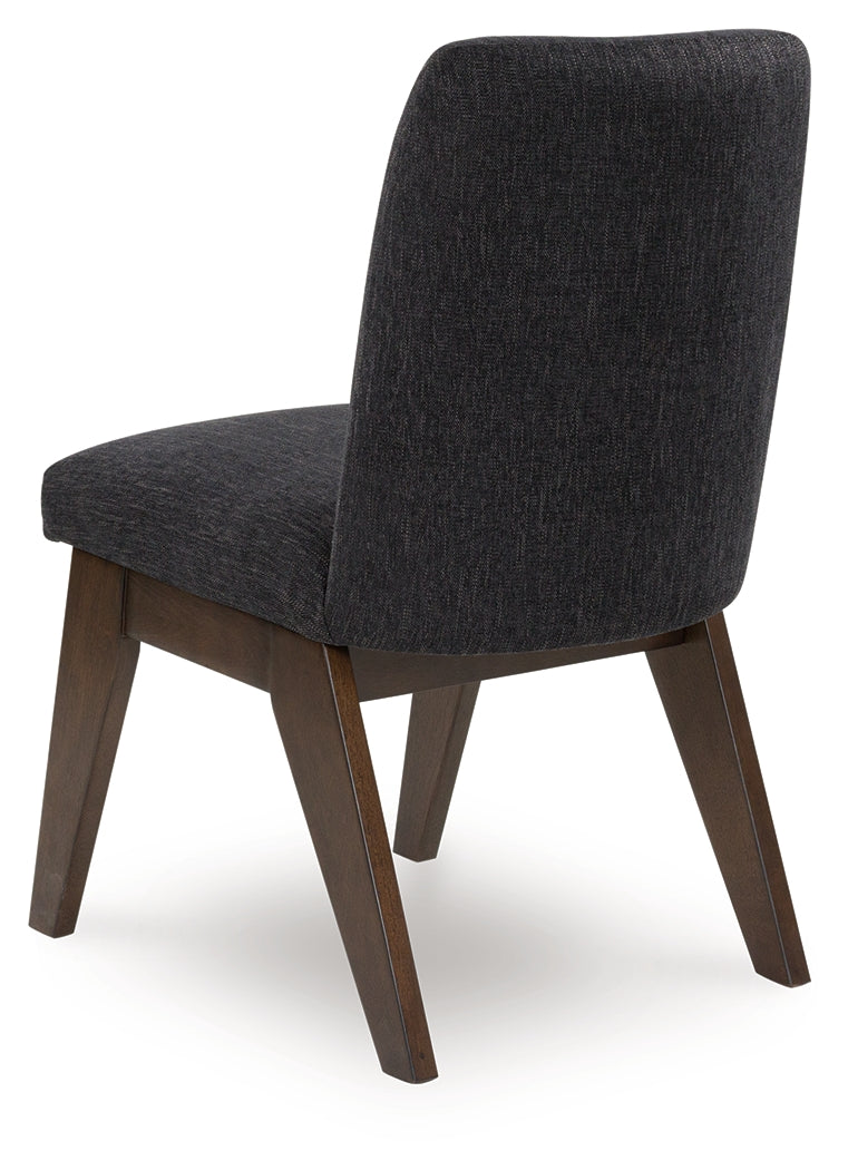 Kendamor Dark Brown Dining Chair (Set of 2)