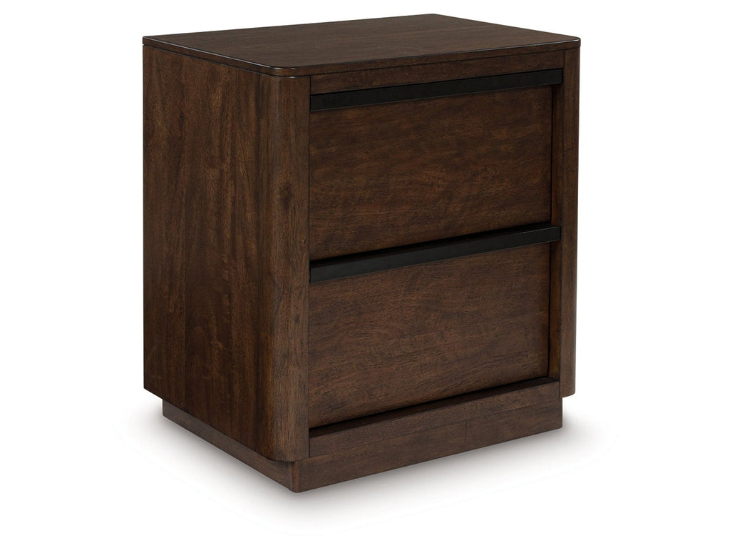 Kendamor Dark Brown Nightstand