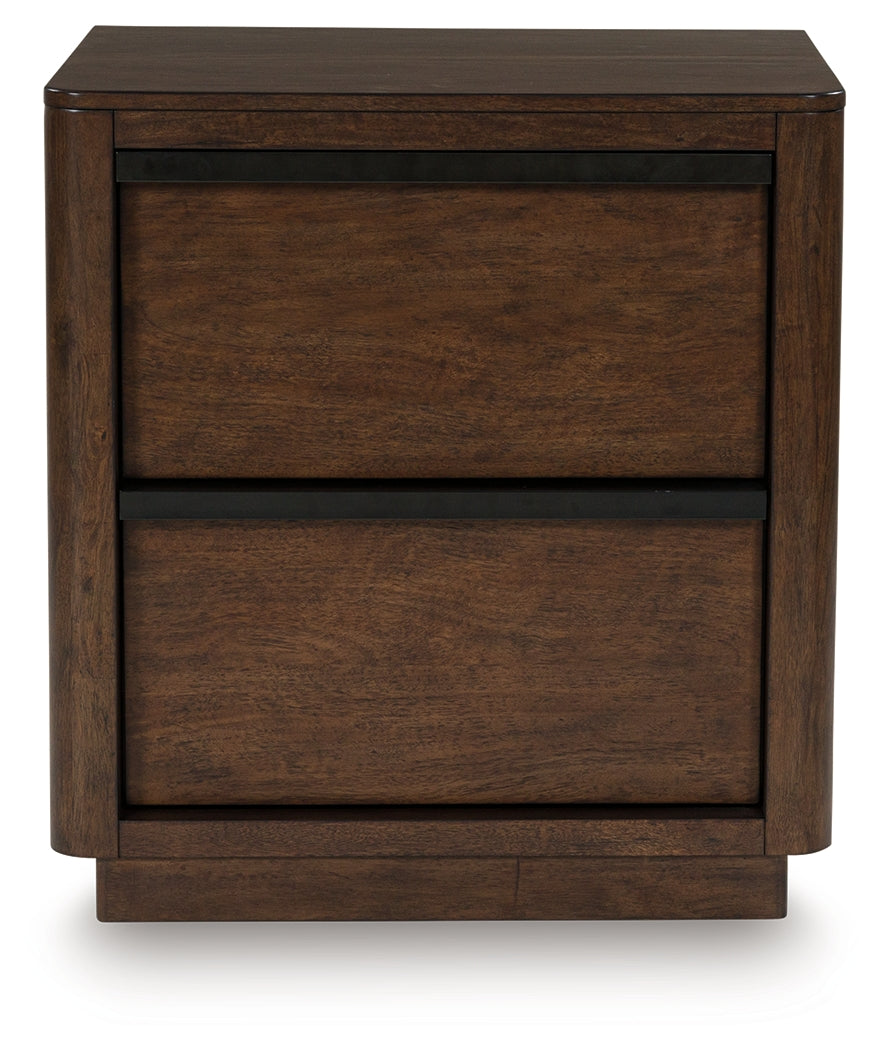 Kendamor Dark Brown Nightstand