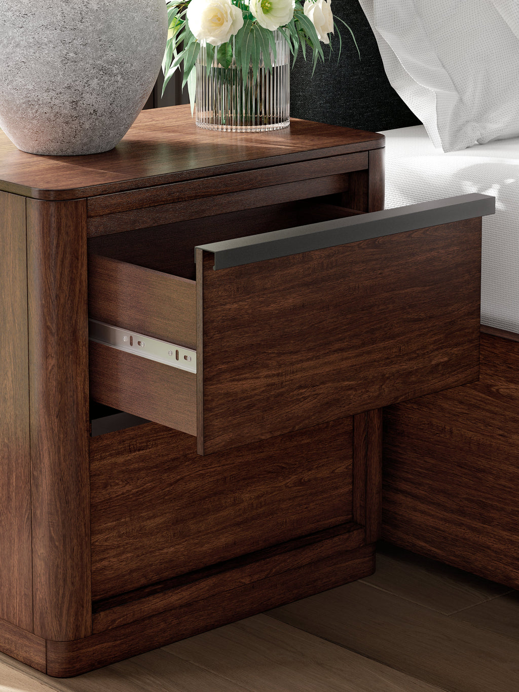 Kendamor Dark Brown Nightstand