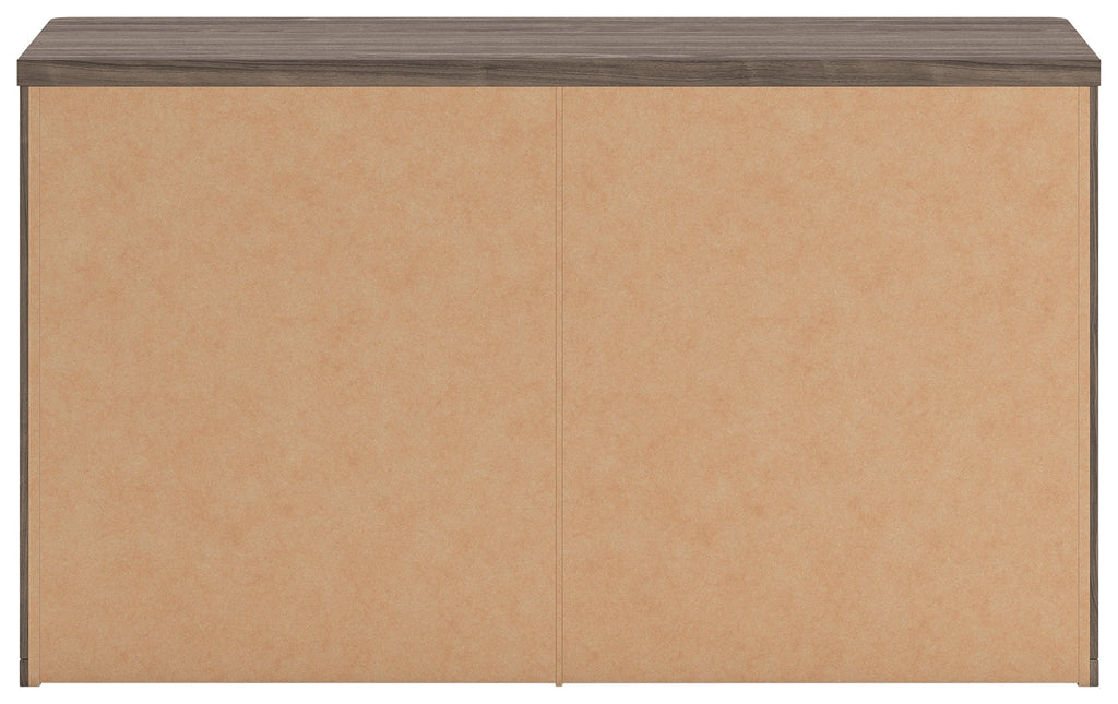 Kendanport White/Brown Queen Upholstered Bed, Dresser and Nightstand