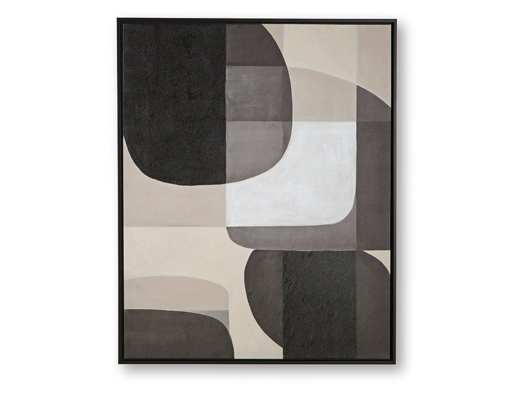 Kesleigh Black/White Wall Art