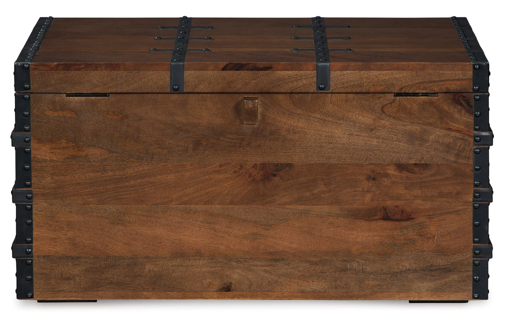 Kettleby Brown Storage Trunk