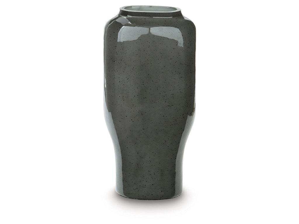 Kierlain Gray/Black Vase (12.75''H)
