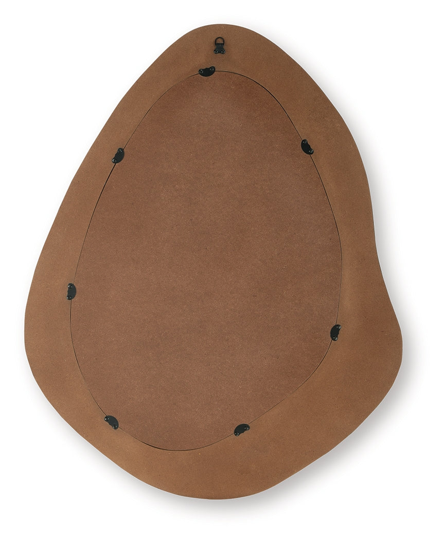 Kierlock Black/Gold Accent Mirror