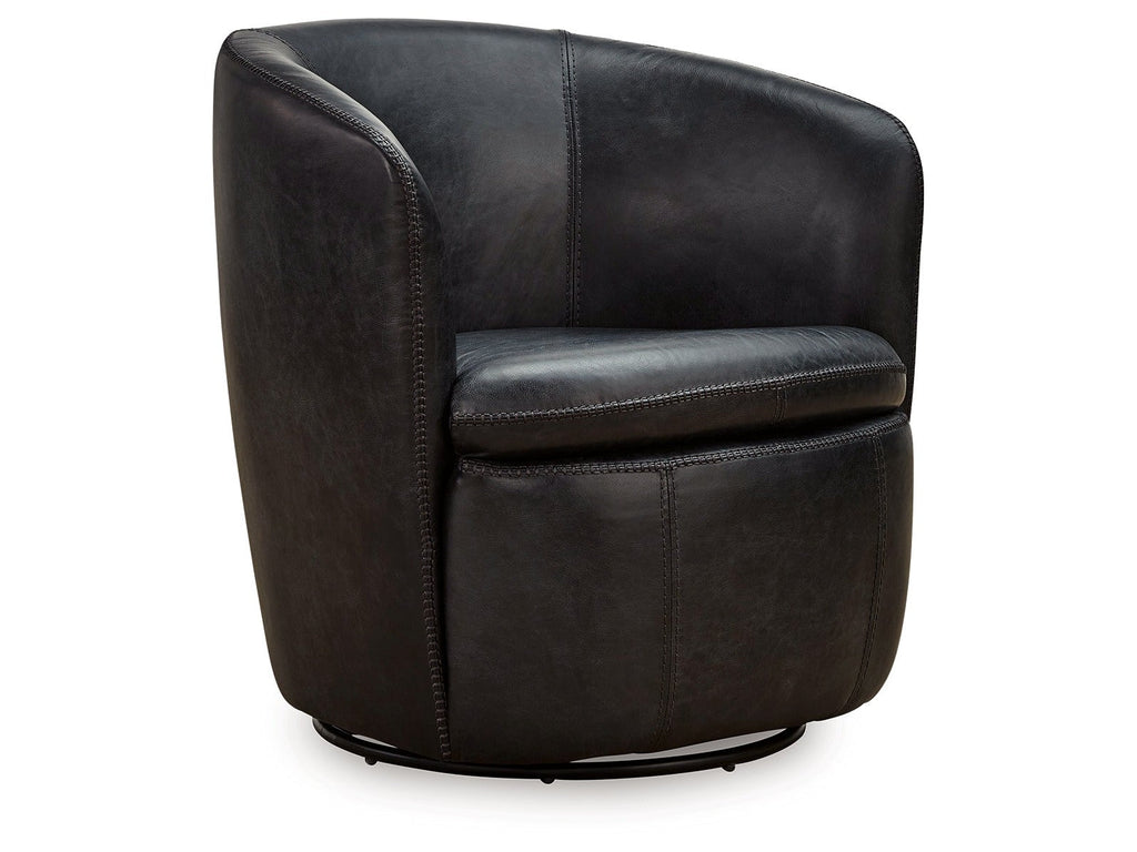 Kierreys Midnight Swivel Chair