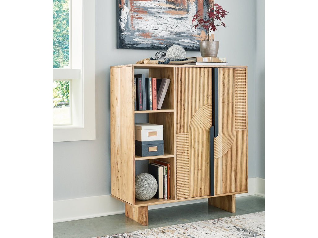 Kierwell Natural Accent Cabinet