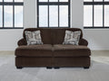 Kimlee Chocolate 2-Piece Super Chaise