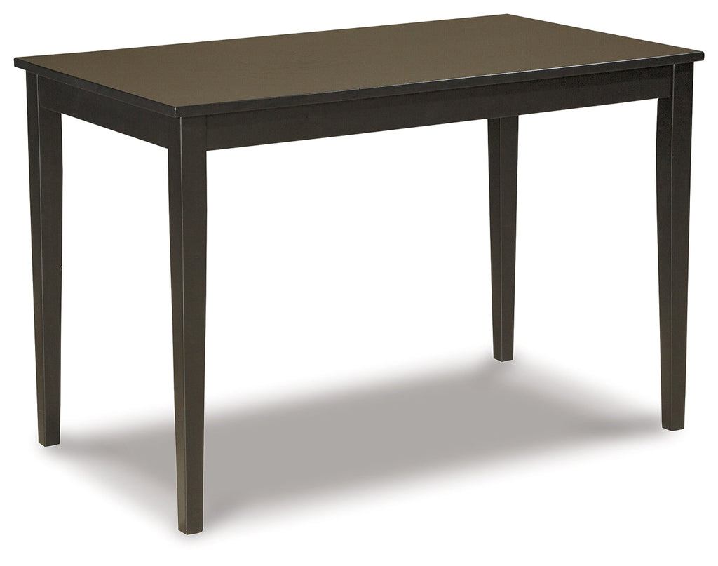 Kimonte Ivory Dining Table with 4 Chairs