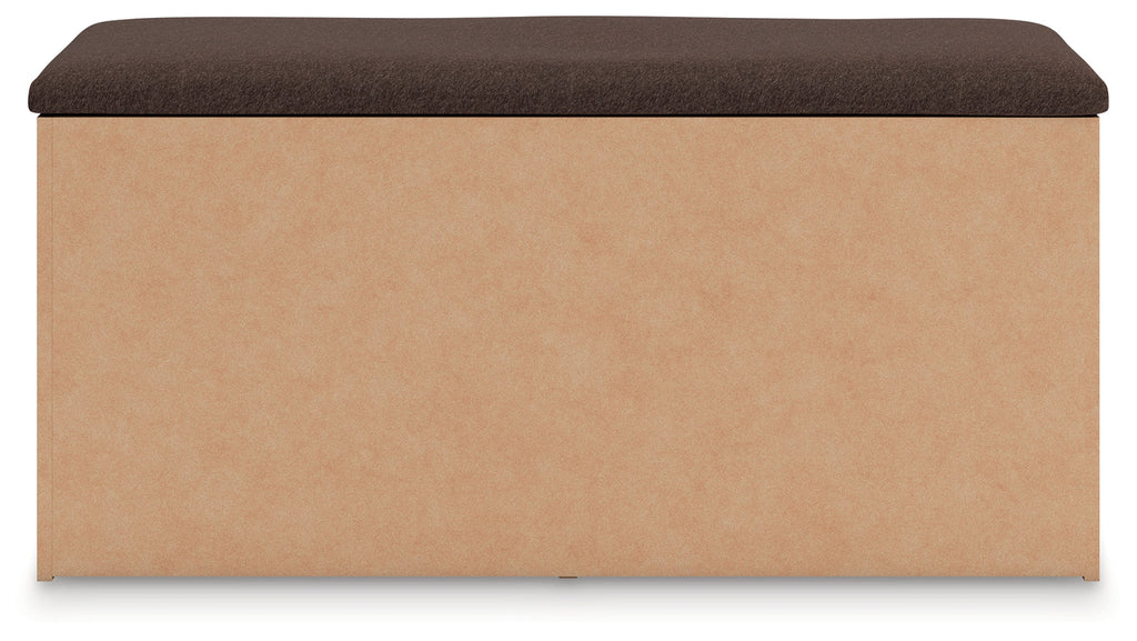 Kinlanni Tan/Brown Bedroom UPH Storage Bench