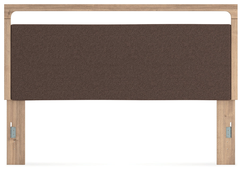 Kinlanni Tan/Brown King UPH Panel Headboard