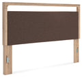 Kinlanni Tan/Brown King UPH Panel Headboard