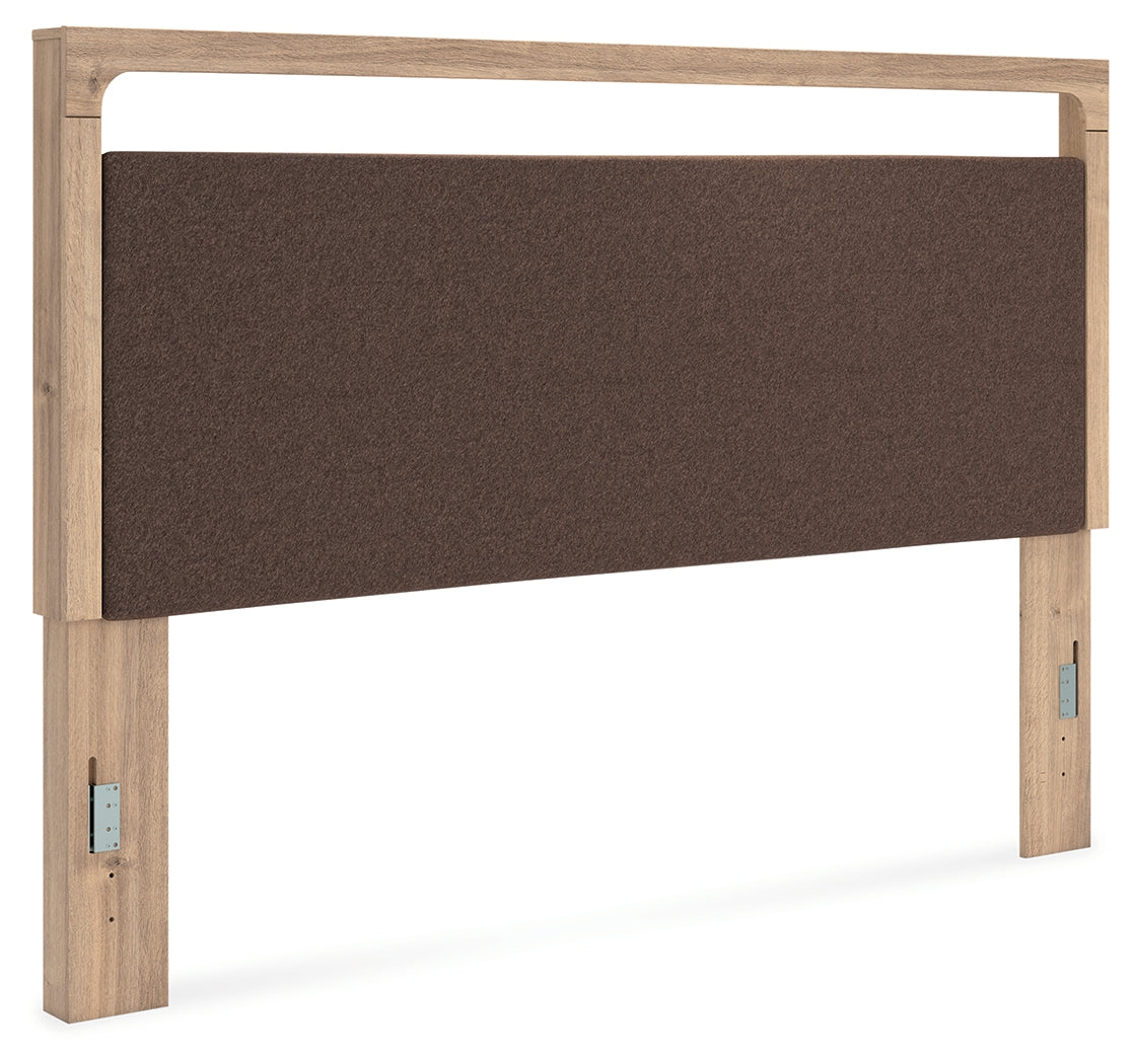 Kinlanni Tan/Brown King UPH Panel Headboard