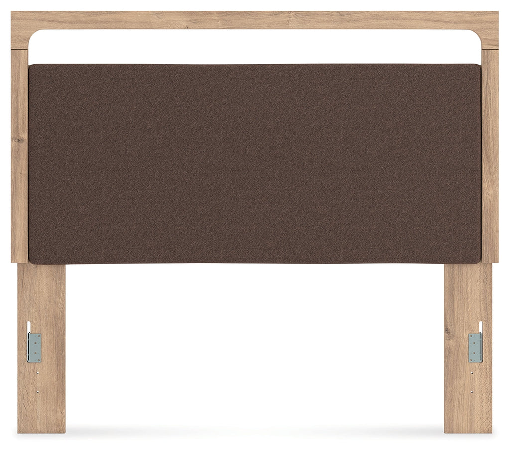 Kinlanni Tan/Brown Queen UPH Panel Headboard