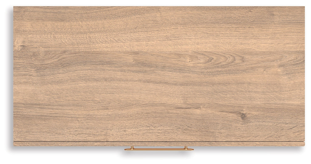 Kinlanni Tan Five Drawer Chest