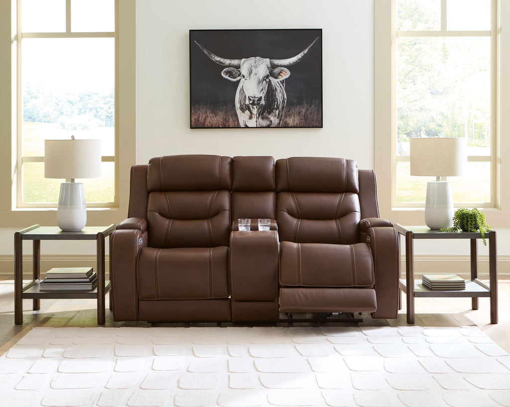 Knightington Brown PWR REC Love w/Audio Seating