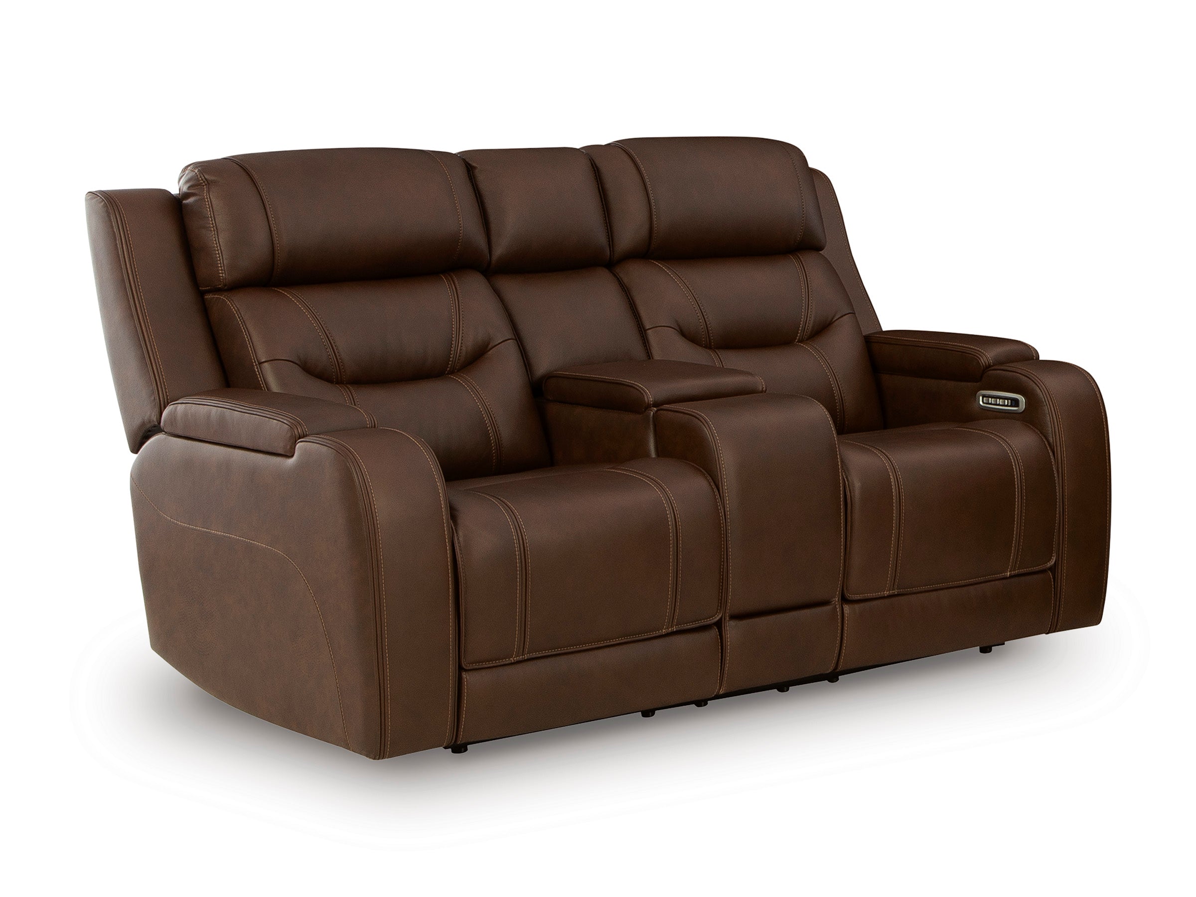 Knightington Brown PWR REC Love w/Audio Seating