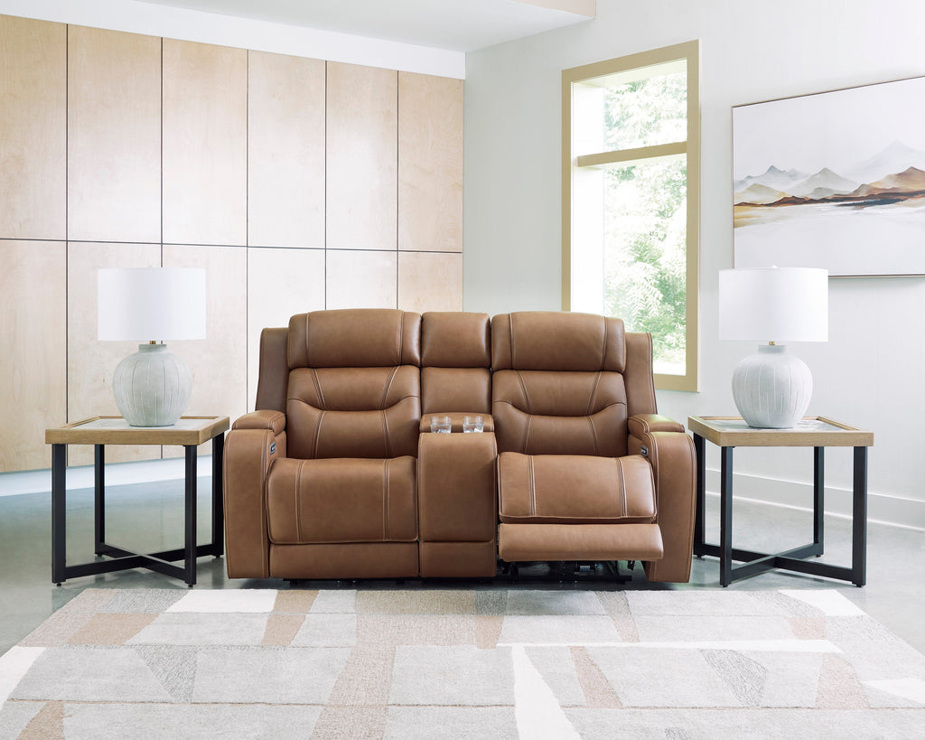 Knightington Caramel PWR REC Love w/Audio Seating