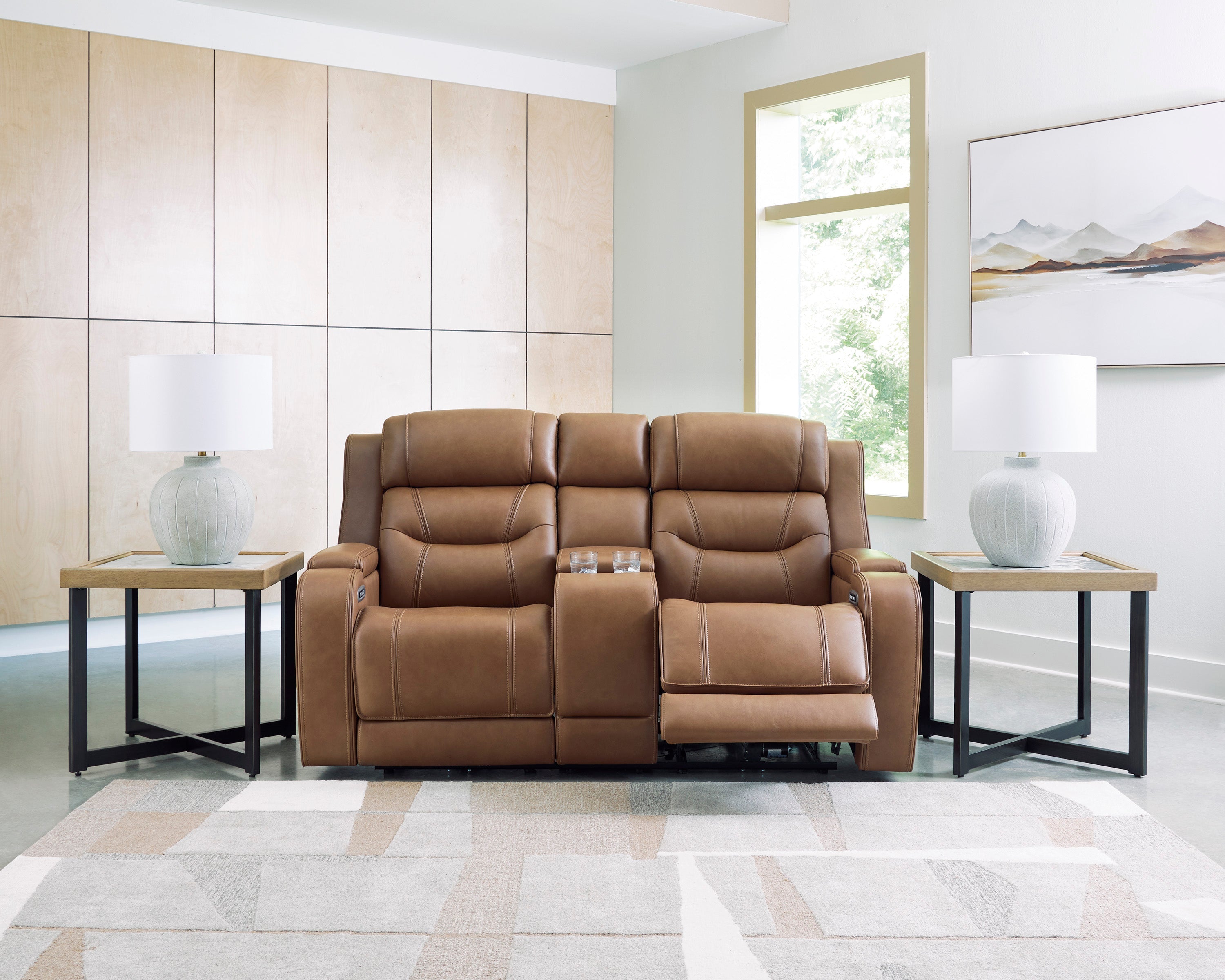 Knightington Caramel PWR REC Love w/Audio Seating