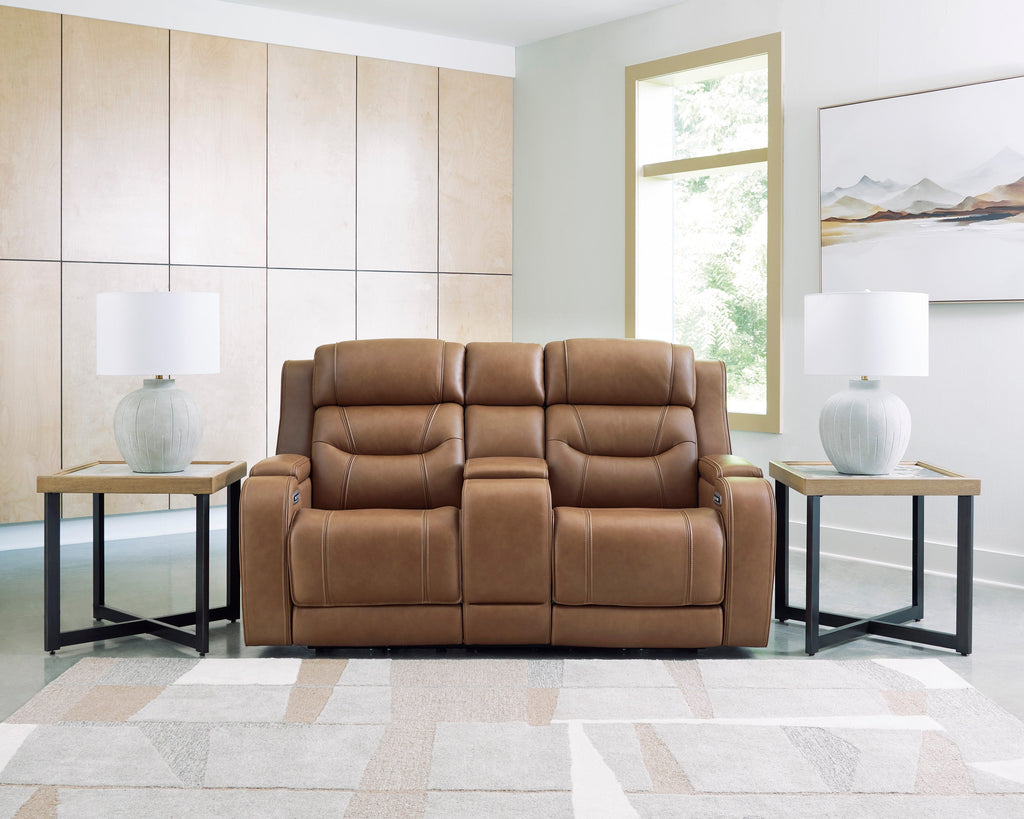 Knightington Caramel PWR REC Love w/Audio Seating
