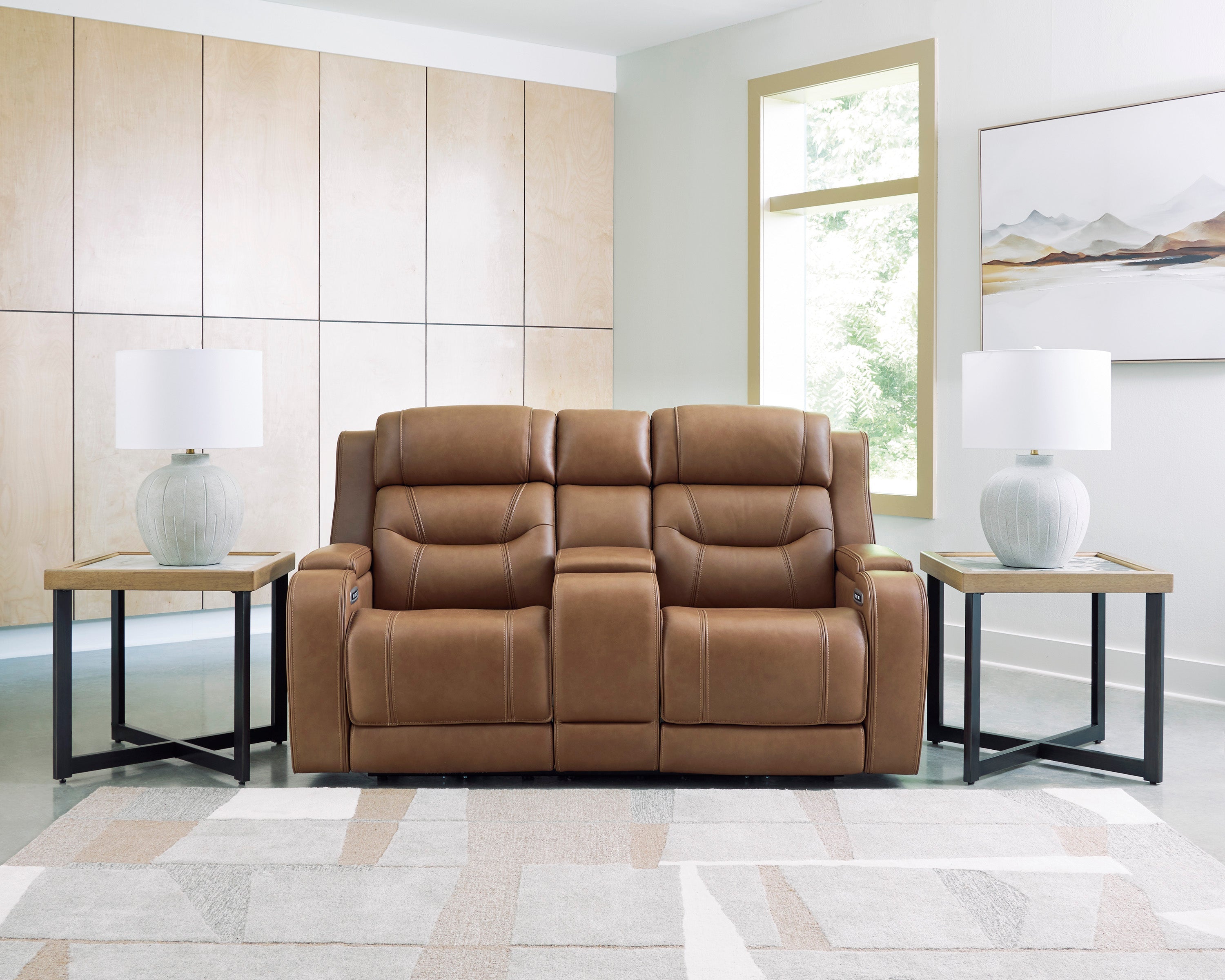Knightington Caramel PWR REC Love w/Audio Seating